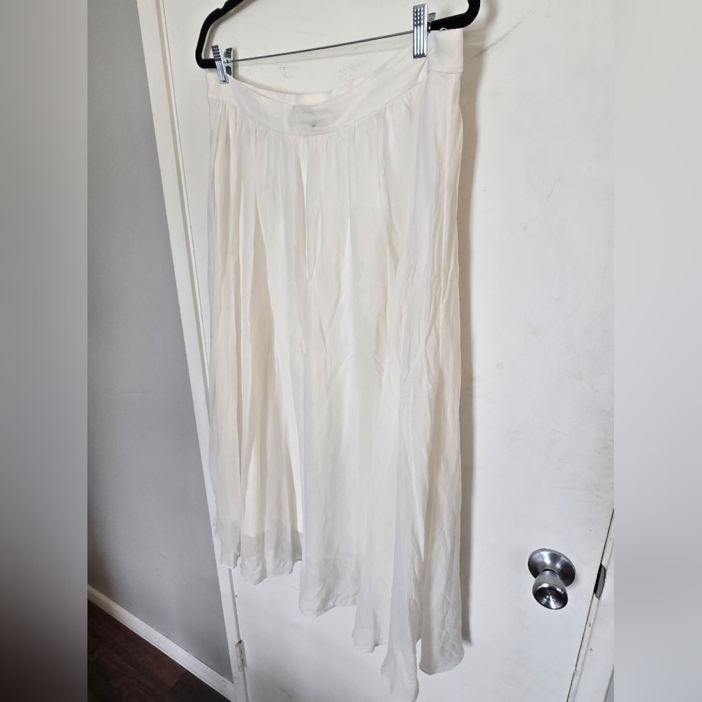 Lily Silk Two Layer Silk Midi skirt size 1x